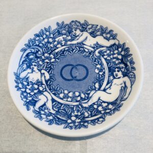 Piattino Bomboniere Eternity Blue Italian di Spode