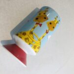 Porta uovo con cucchiaino Giraffa Eggciting Fontebasso