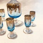 Set bottiglia e liquorini Vetro di Murano