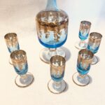 Set bottiglia e liquorini Vetro di Murano