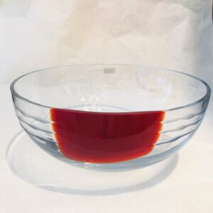 Coppa centrotavola Life Style Red Livellara