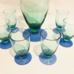 Set bottiglia e liquorini Cristallerie De Vence