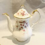 Set 6 tazze caffè con caffettiera Paragon Victorian Rose Queen